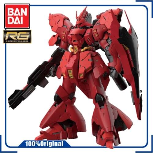 BANDAI RG 29 1/144 MSN-04 SAZABI Assembly Model Action Toy Figures Gifts for Children