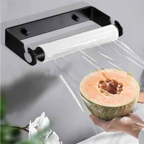 Kitchen Storage Paper Holder 1 Piece Stainless Steel Self Adhesive Tissue Holder In Bathroom