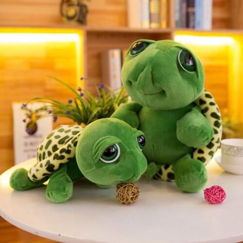 Big Eyes Turtle Soft Plush Doll Lovely Toy Cute Kids Children Presents Gifts Tortoise Toys Cotton Funny Home Decor