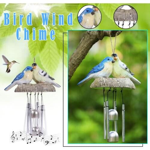 Creative Lucky Humming Bird Wind Chimes Gifts Dreamcatcher Pendant Wall Home Car Decor Garden Window Decoration #T3G