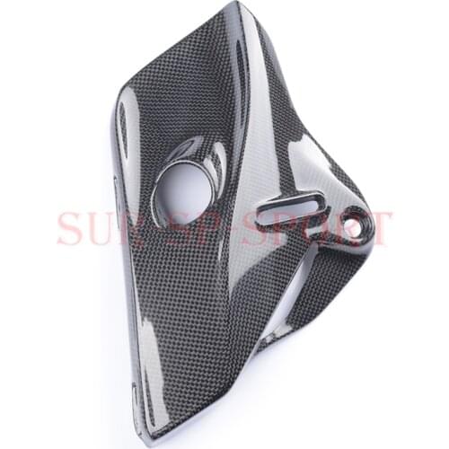 Water Coolant Expansion Tank Cover For Ducati Monster 821 1200 1200S Full Carbon Fiber 100