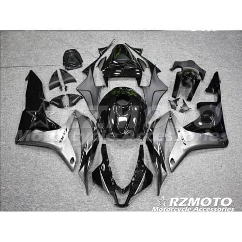 New ABS Motorcycle Fairing Fit For Honda CBR600RR F5 2007-2008 Bodywork Injection Mold Black Grey