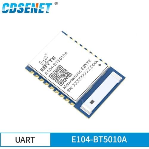 NRF52810 Ble5.0 IoT Blue-tooth Module Ceramic Antenna UART 2.4Ghz 4dBm SMD Wireless Transceiver E104-BT5010A