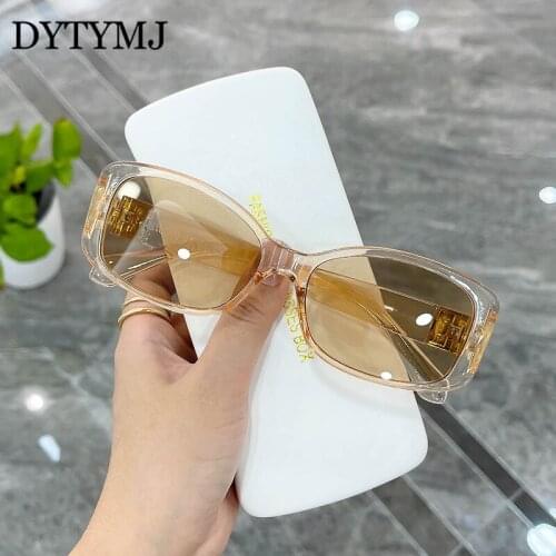 DYTYMJ New Oval Frame Sunglasses Women 2021 luxury brand Sun Glasses for Women Vintage Shades for Women Retro Gafas De Sol Mujer