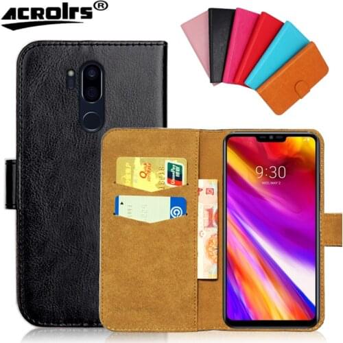 Original Case For LG G4 G5 G6 G7 G8 G8X G8s ThinQ LG Case Flip Slots Leather Wallet Cases protective shell Cover Phone Bag
