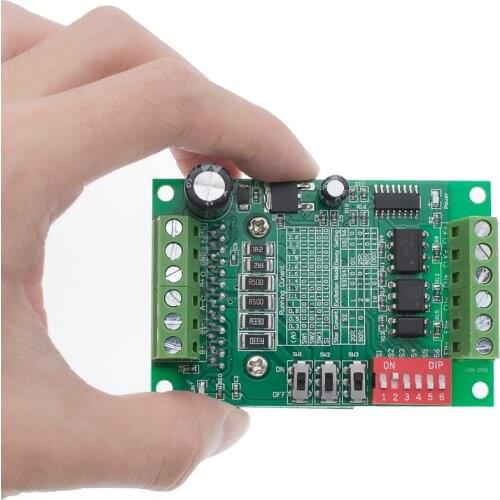 1 Axis TB6560 Stepper Motor Driver Controller Board 3.5A 10V-35V CNC Rounter Control Low Voltage Over Heat Current Protection