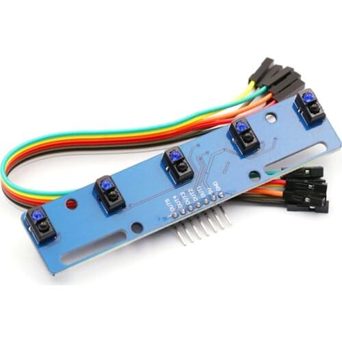 5-way tracking sensor 5-way tracking sensor tracking module infrared sensor tcrt5000l