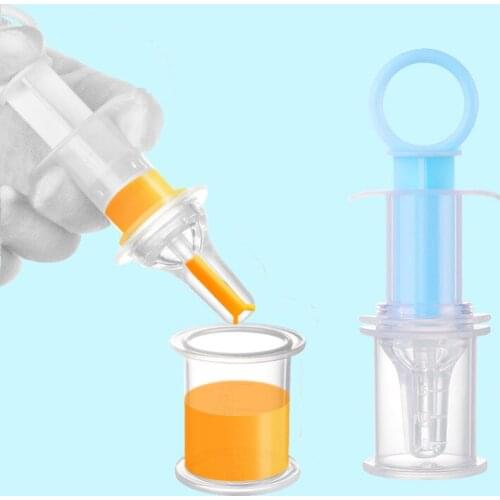 Baby Kids Feeding Syringe Infant Dropper Feeder Smart Medicine Dispenser Needle Feeder Kids Squeeze Feeding Utensils With Nipple
