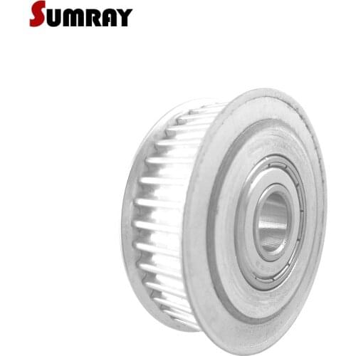 SUMRAY MXL 40T Idler Timing Pulley 5/6/7/8/10mm Idler Tensioner Wheel 7/11mm Timing Gear Pulley With Bearing