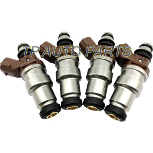 4PCS Upgrade Fuel Injectors For To-yota 4Runner Tacoma T100 2.7L-L4 OEM 23250-75050 23209-75090 2325075050 2320975090