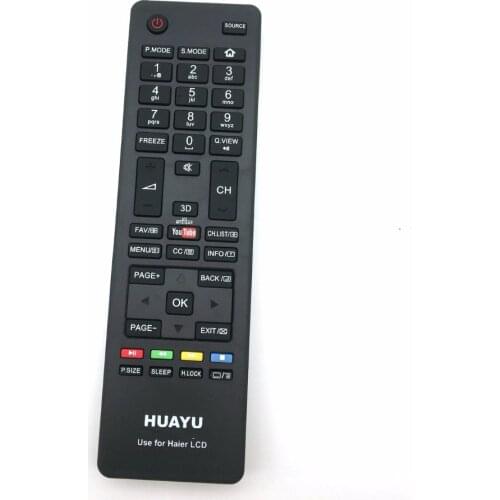 Replacement For Haier HTR-A18H Smart TV You/Tube Remote Control LE55F32800B 40D3500MB