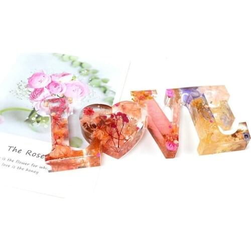 27Pcs Alphabet Letter Silicone Mould Coaster Resin Casting DIY Jewelry Making Mould Home Decor Mold