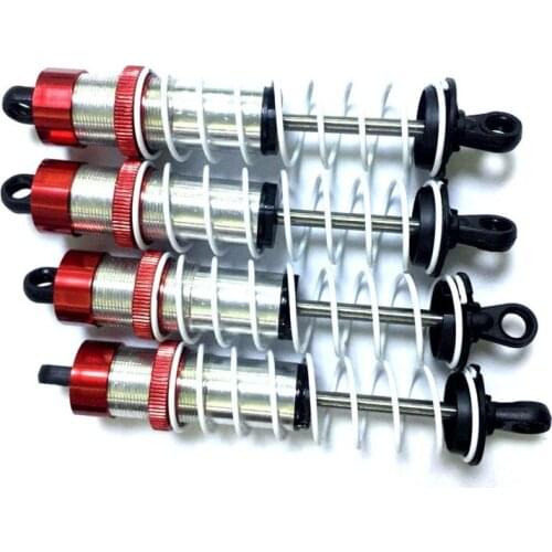 4) Axial 100mm Oil Shocks 1/10 Scale Buggy WR8 Rock Crawler SCX10 TRX4 D90 CC01