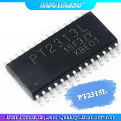 5pcs PT2313L PT2313 SOP-28 SMD 4-Channel Audio Processor IC new original