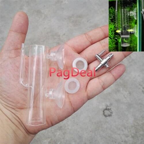 Aquarium Pneumatic Glass Egg Tumbler Incubator Fish Tank Hatchery Cherry Red Shrimp Breeder Crystal Hatching Brine Hatcher