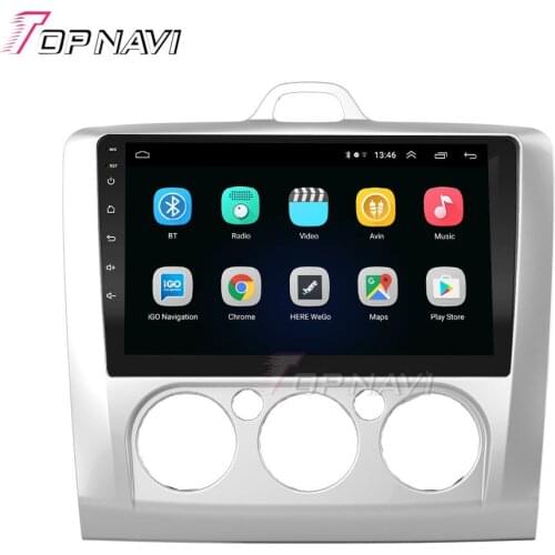 Android 10.0 Octa Core 6G+128G 9 Inch Car Media Player For Ford Focus Exi AT 2004 2005 2006 2007 2008 2009 2010 2011 GPS Navi