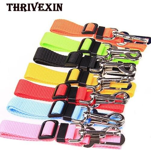Pet Dog Car Seat Belt for Accessories Cat Adjustable Harness Seatbelt Harness Lead Leash for Dogs Travel Clip Supplies 7 Color