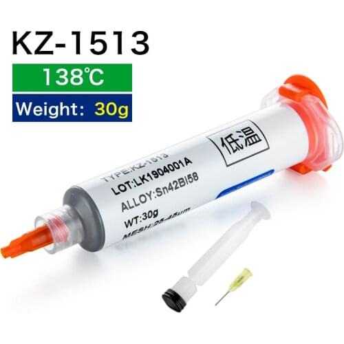 Lead-free Environmentally Friendly Low Temperature Solder Paste For Components