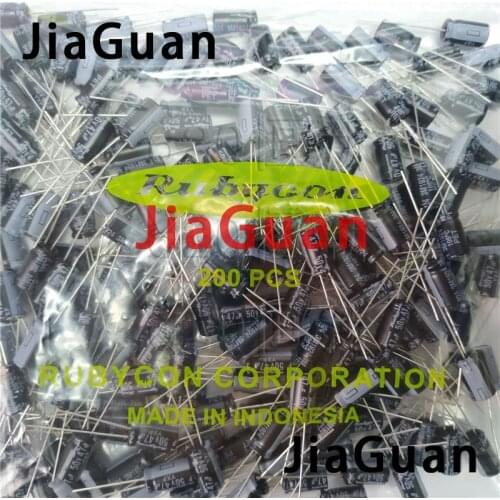 100PCS RUBYCON YXF 50V47UF 6.3x11MM electrolytic capacitor 47uf 50v yxf 47uF/50V high frequency low resistance long life