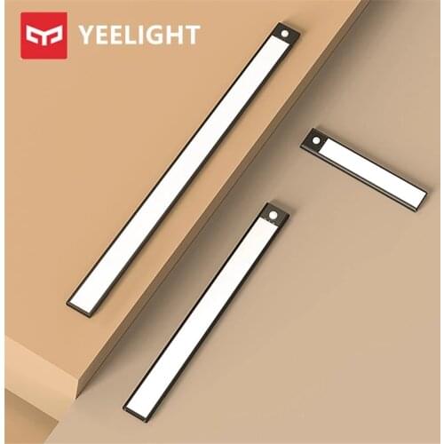 YEELIGHT Induction Night Light LED Smart Human Motion Sensor Light Bar Rechargeable Wardrobe Cabinet Corridor Wall Lamps