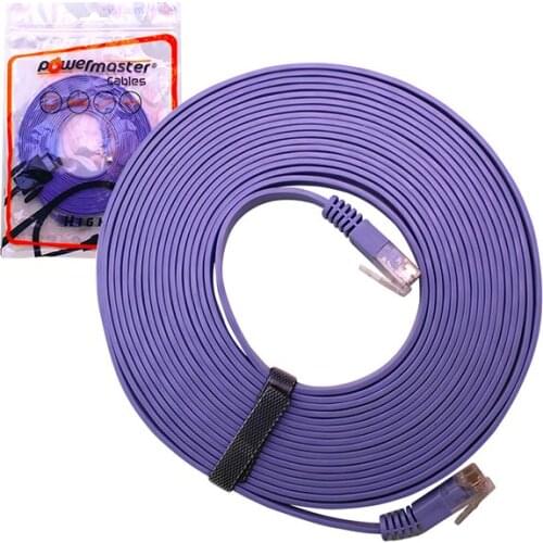 POWERMASTER CAT6 YASSI CABLE 10 METRE POŞETLİ