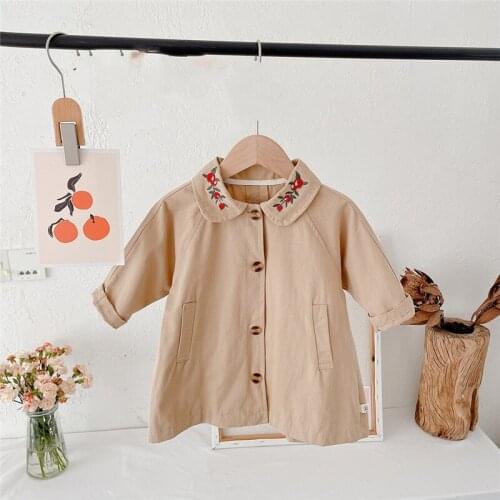 Kmuosunog Trench Coats For Girls