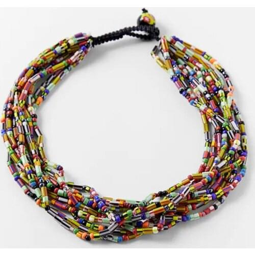 Lucky Overflow Chokers On The Neck