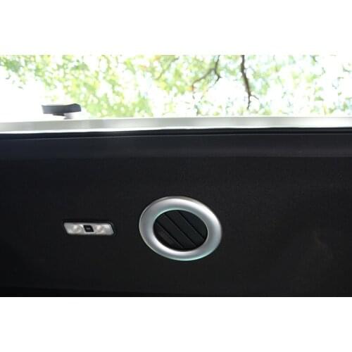 My Good Car Car Styling Inner Roof Air Vent Protective Trim Cover Outlet Sticker for Ford Everest Endeavour 2015 - 2017 Parts