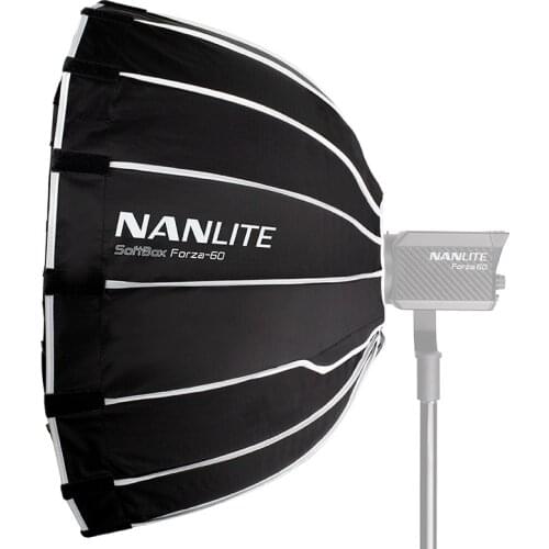 Collapsible Bowens Mount Softbox Kit with Honeycomb Eggcrate Soft Grid for Forza-60 60B Speedlites Flash Monolight Godox Jinbei
