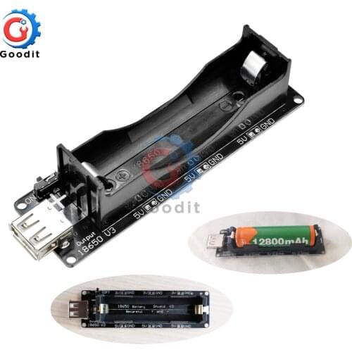 ESP32 ESP32S WeMos 18650 Battery Charge Shield Board V3 Micro USB Port Type-A USB 0.5A for Arduino Raspberry Pi Charger Module