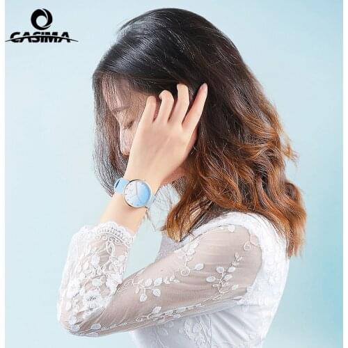 Luxury Brand Watches Women Fashion Beauty Quartz Watch Star Sky Dial Wrist Watch Women Watches Waterproof 50m CASIMA#2628