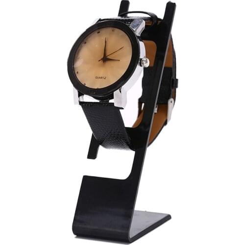 Hot Sale Plastic Stand Rack General Showcase Shelf Portable Watch Storage Box Case Jewelry Display Stand