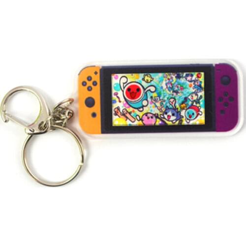 2021 Anime Demon Slayer Kimetsu No Yaiba Keychain Acrylic Student ID Card Holder Bus Pass Business Card Case Keyring Bag Pendant