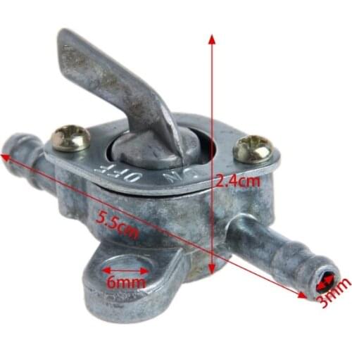 Inline Petrol Fuel Tap ON/OFF Switch 50cc 110cc 125cc Pit Dirt Bike Motorcycle Dropshipping