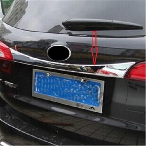 For KIA Sorento 2013-2014 High quality ABS Chrome Rear Trunk Lid Cover Trim Car Styling