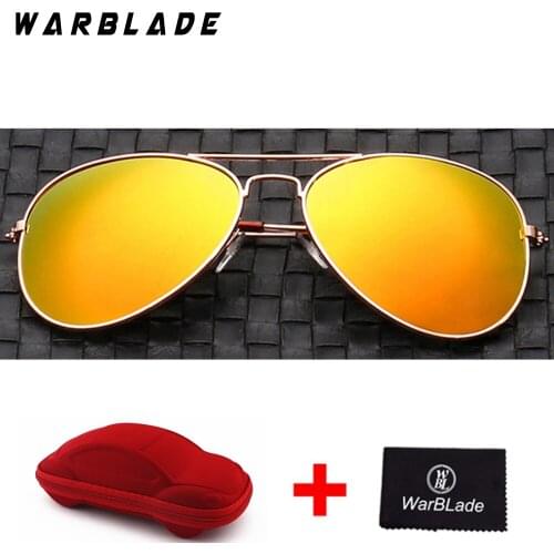 2019 New Trendy Pilot Sunglasses Unisex Retro Classic Sun Glasses Female Gradient Lunettes de soleil 400UV Shades WarBLade