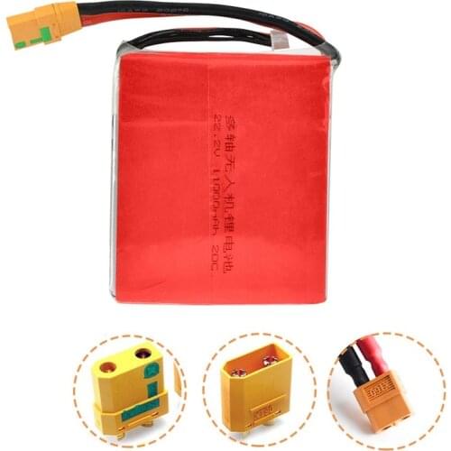 6S 22.2V 11000mah 20C Special Lipo Battery for Rc Model Aircraft Plant Protection Machine Rc Quadcopter Airplane Drone