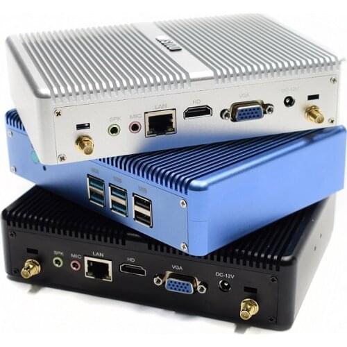 Core i7 Fanless Mini PC 5550U Ultra 4K HD Windows 10 TV BOX USB 3.0 Micro Computer Intel Core i5 7200U DDR3L Linux 7100U Desktop