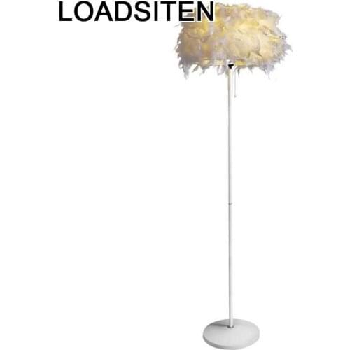 Da Terra Lampe Sur Pied Lampara Pie Salon Nordic Design Standing Staande Lampadaire Lamp for Living Room Stehlampe Floor Light