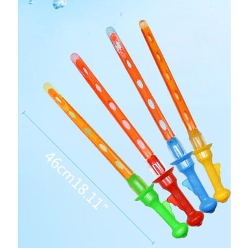 46CM Large Bubble Western Sword Shape Bubble Sticks Kids Soap Bubble Toy Outdoor Toy L9CD