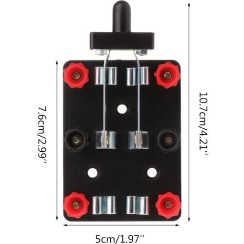 Double Pole Double Throw Switch DPDT Physical Experiment Teaching Test Equipment