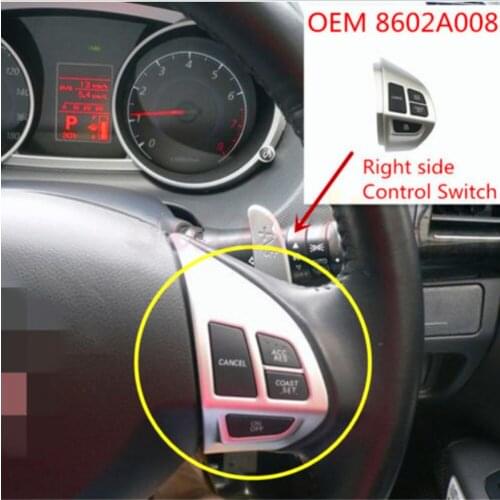 Car styling buttons FOR Mitsubishi ASX Multi-function Car steering wheel control buttons
