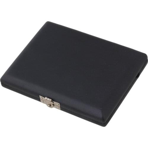 Finest Black Saxophone Sax Reeds Storage Case Box Wind Instrument Parts