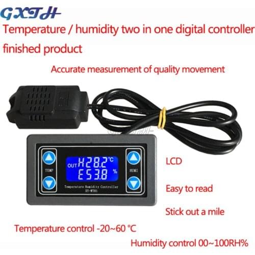 XY-WTH1 Temperature humidity control module digital display high-precision dual-output automatic constant