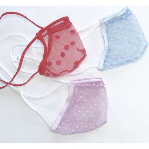 Mens sexy narrow string mini pouch thong G7459 Poly Tulle net C-thru