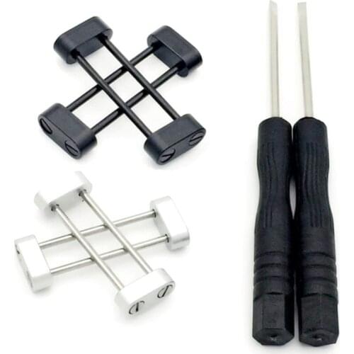 Adapter Connector Set Lugs Screwbars Tools With Screw Bar Kit Replacement Accessory Stainless Steel for Smart Watch Bands