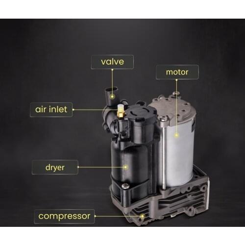 Air Ride Suspension Compressor Pump For BMW X6 E71 E72 37226775479 08-14