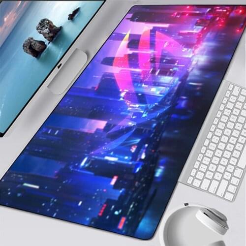 New City ASUS Pc Accessories Led Mouse Pad Gaming Play Mats Gaming Setup Mesa Gamer Backlit Mat Republic of Gamers Mouse Mat