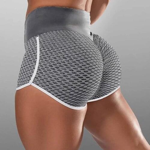 New Style High Waist Seamless Leggings Scrunch Sports Yoga Shorts Spandex Female Short Pants Gym Shorts Fitness Yoga Short #YJ