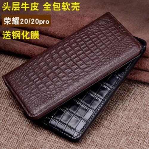 Personalized Luxury Genuine Leather Cases for Huawei Honor 20 Case Phone Accessories Protective Skin for Huawei Honor 20 Pro